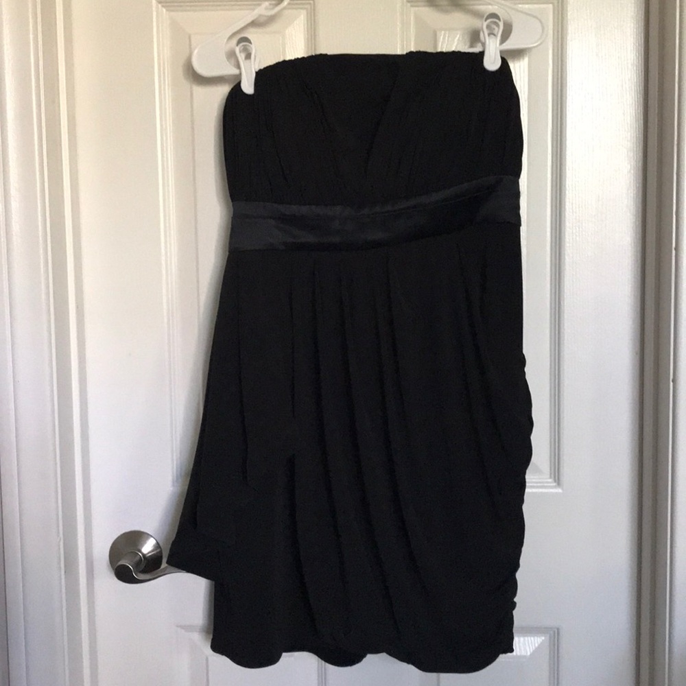 Calvin Klein Black Strapless Dress